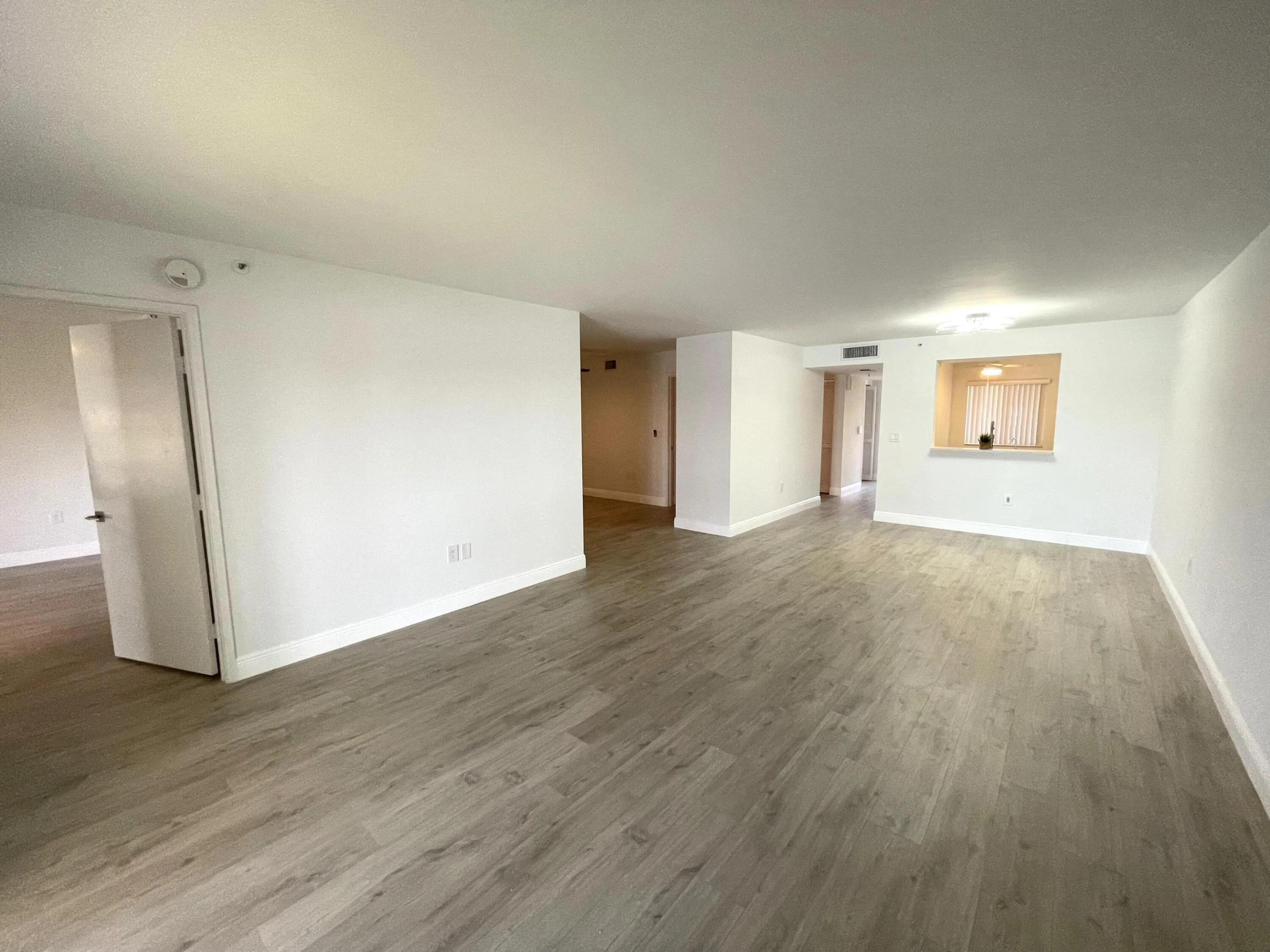 Living room to den