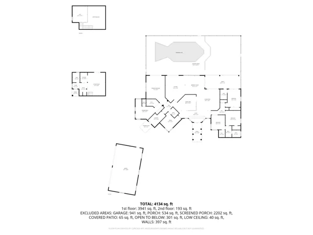 Floor Plan + Guest House