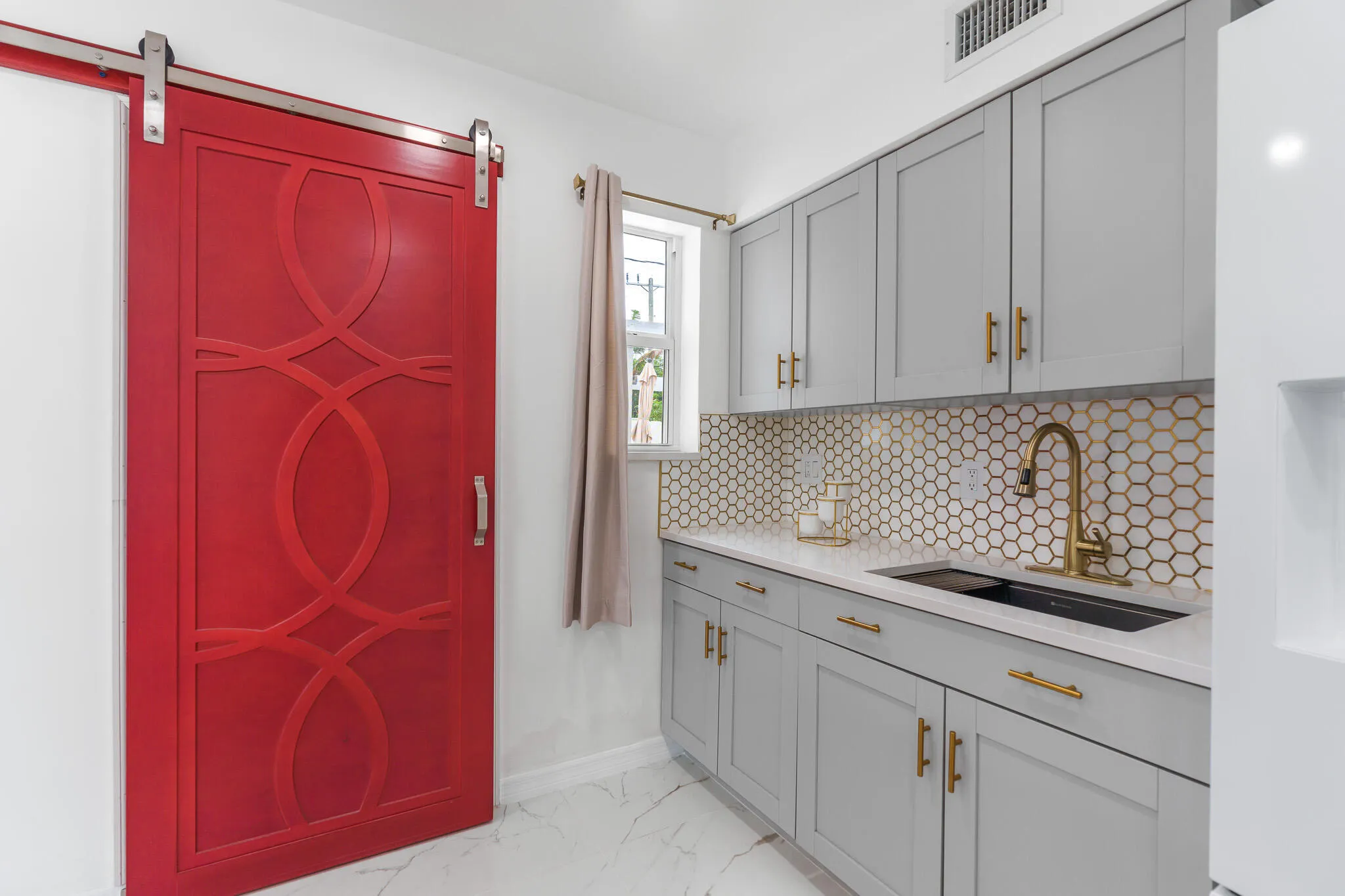 Red Barn Door