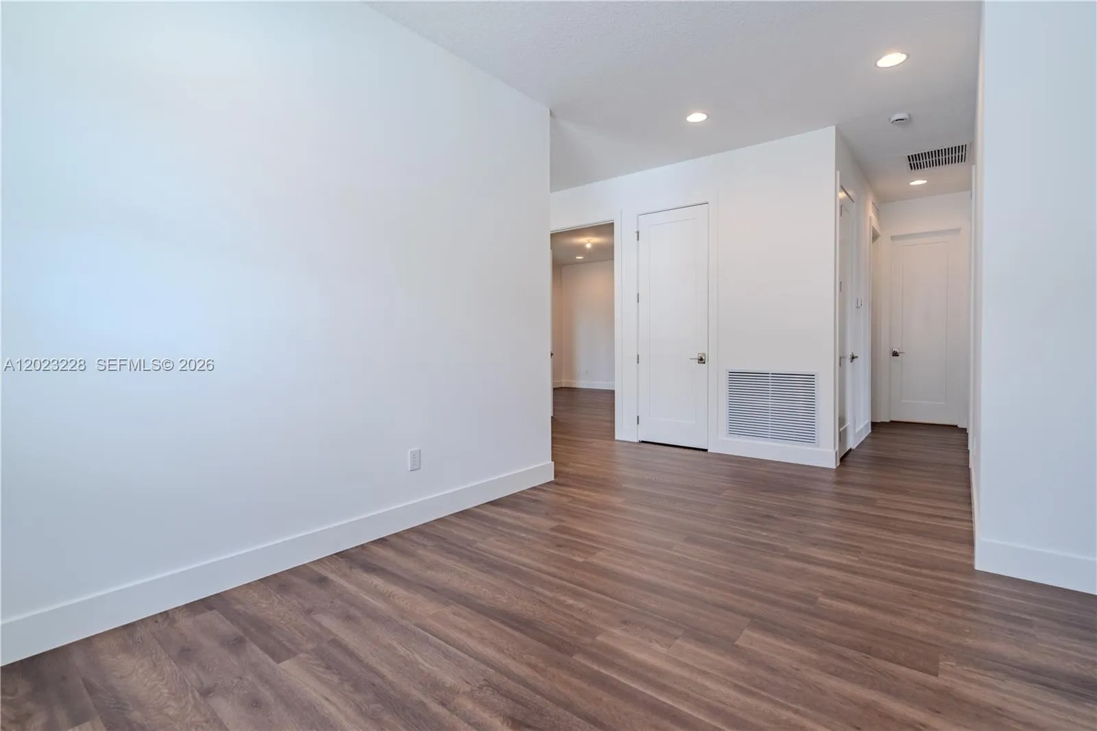 Family room 2nd floor - other view AC closet