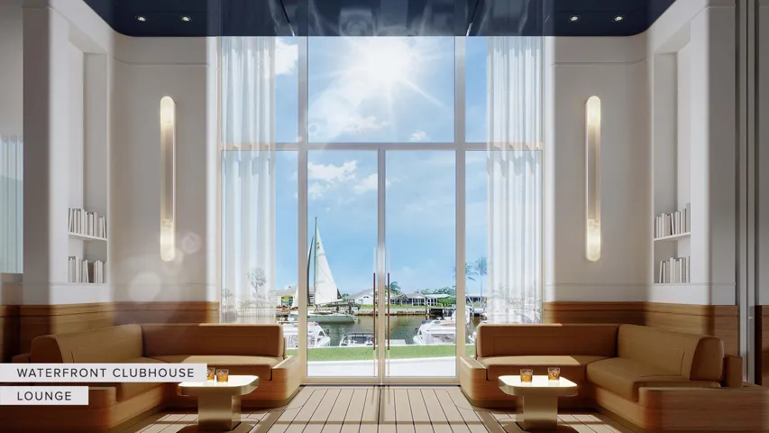 20,000 Square Feet of Amenities with designs that reflect a yachting lifestyle.