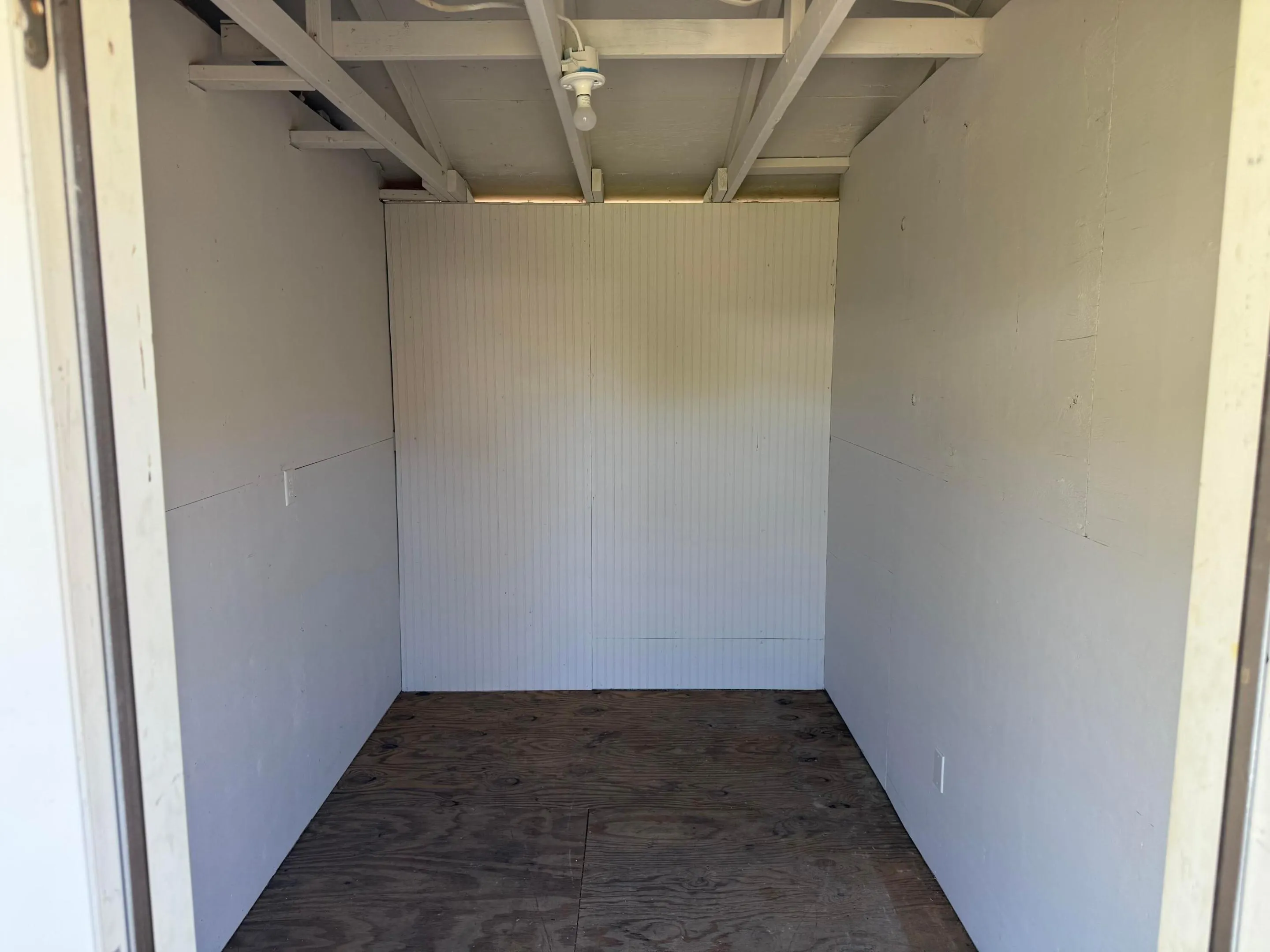 Storage room in studio