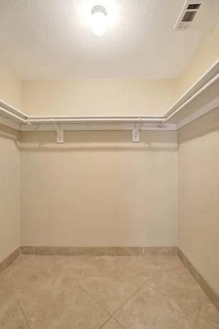 Primary walk in closet