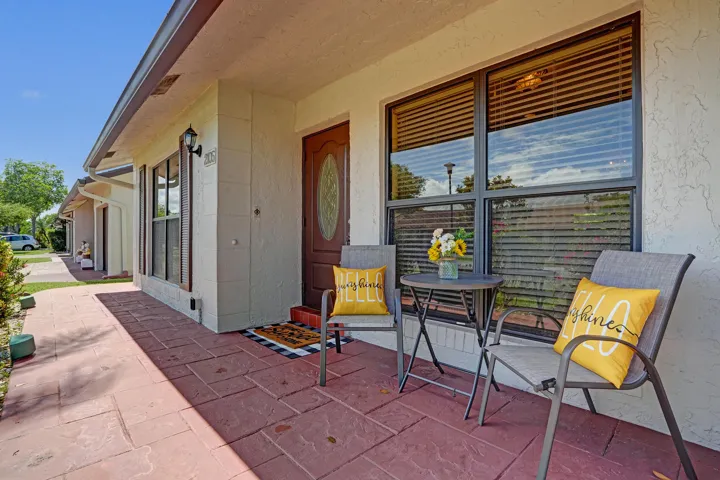 Front patio