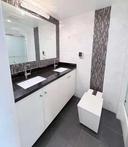 Double Sink Master Bathroom