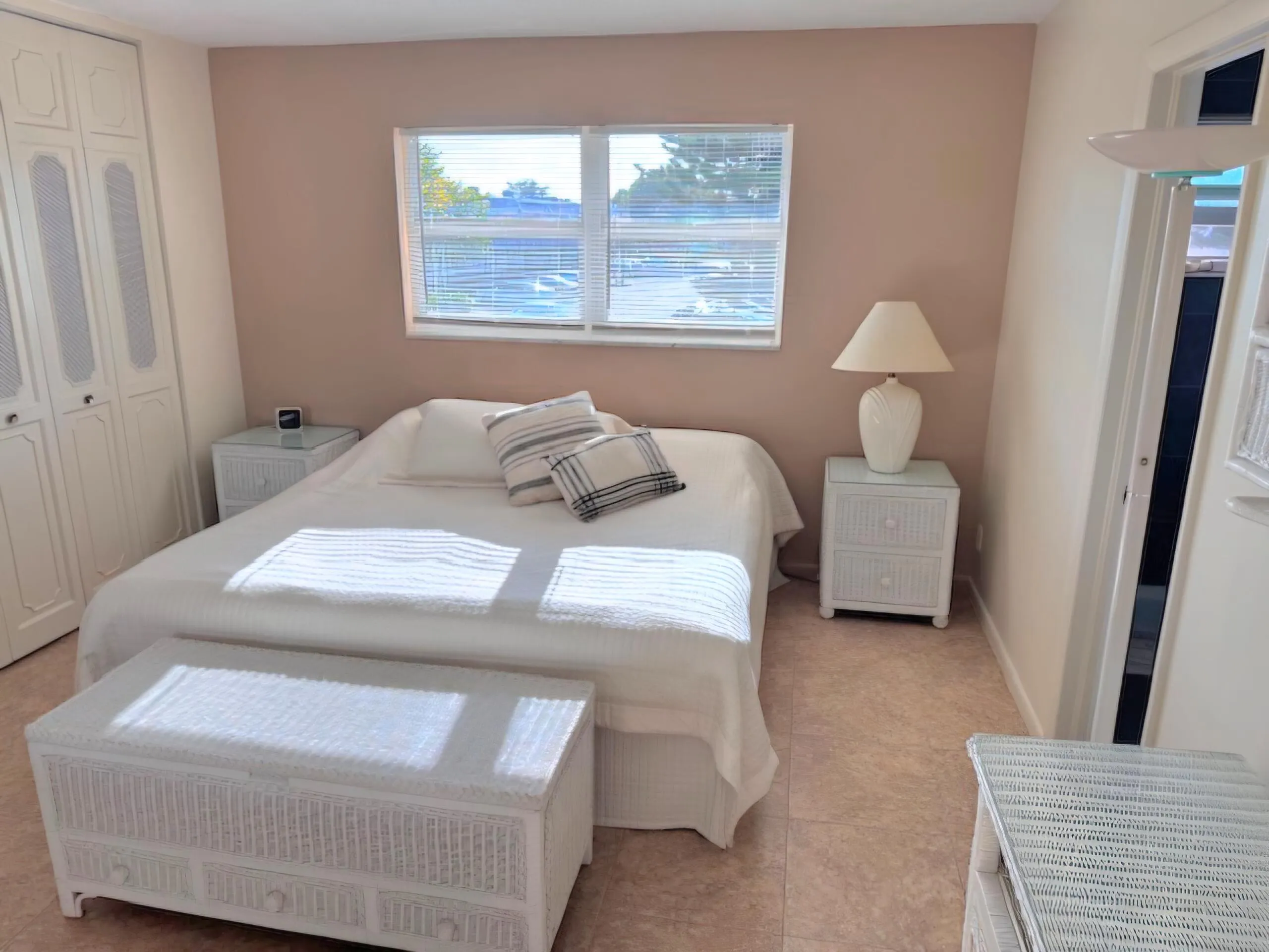 Sunset in bedroom