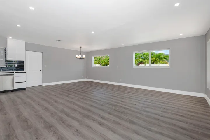 Open living area