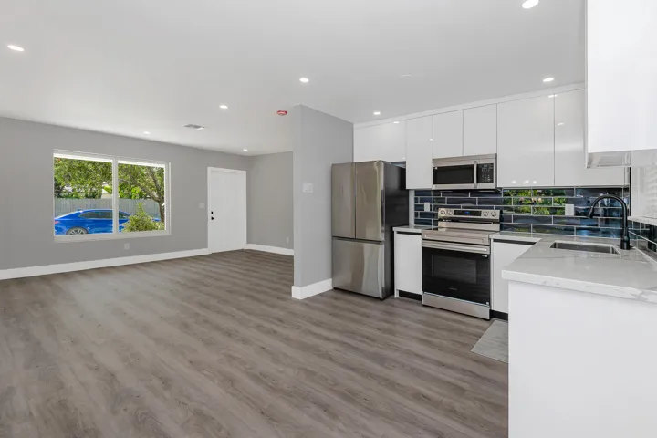 Dining. Kitchen , living room