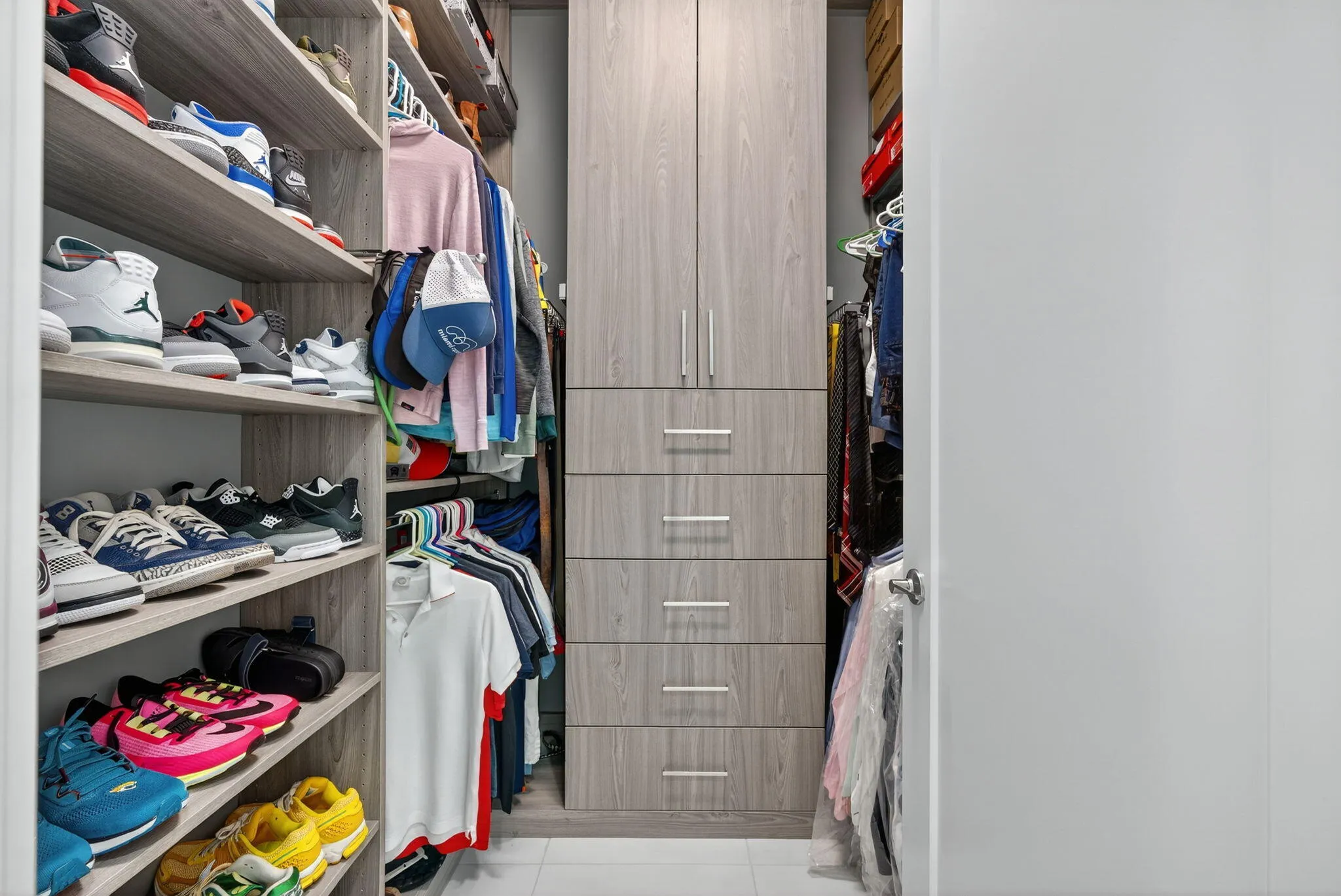 His_ closet