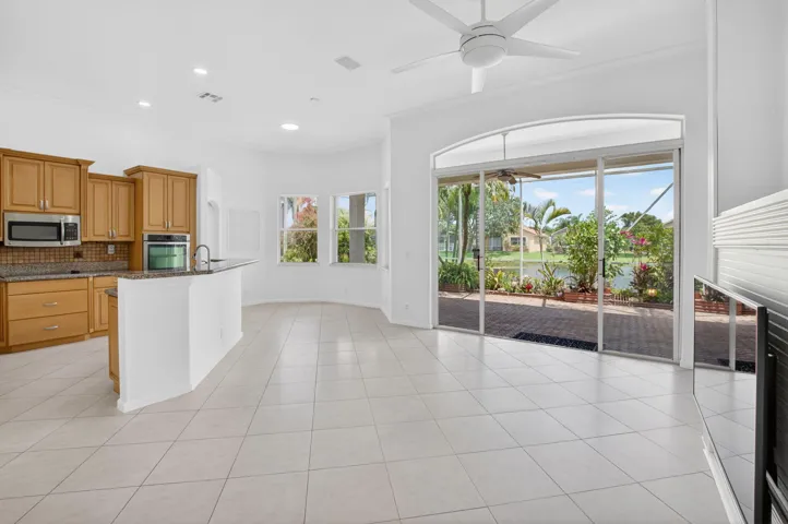 Kitchen and Family room