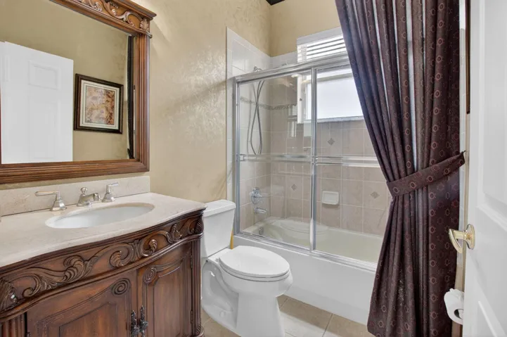 Secondary bathroom