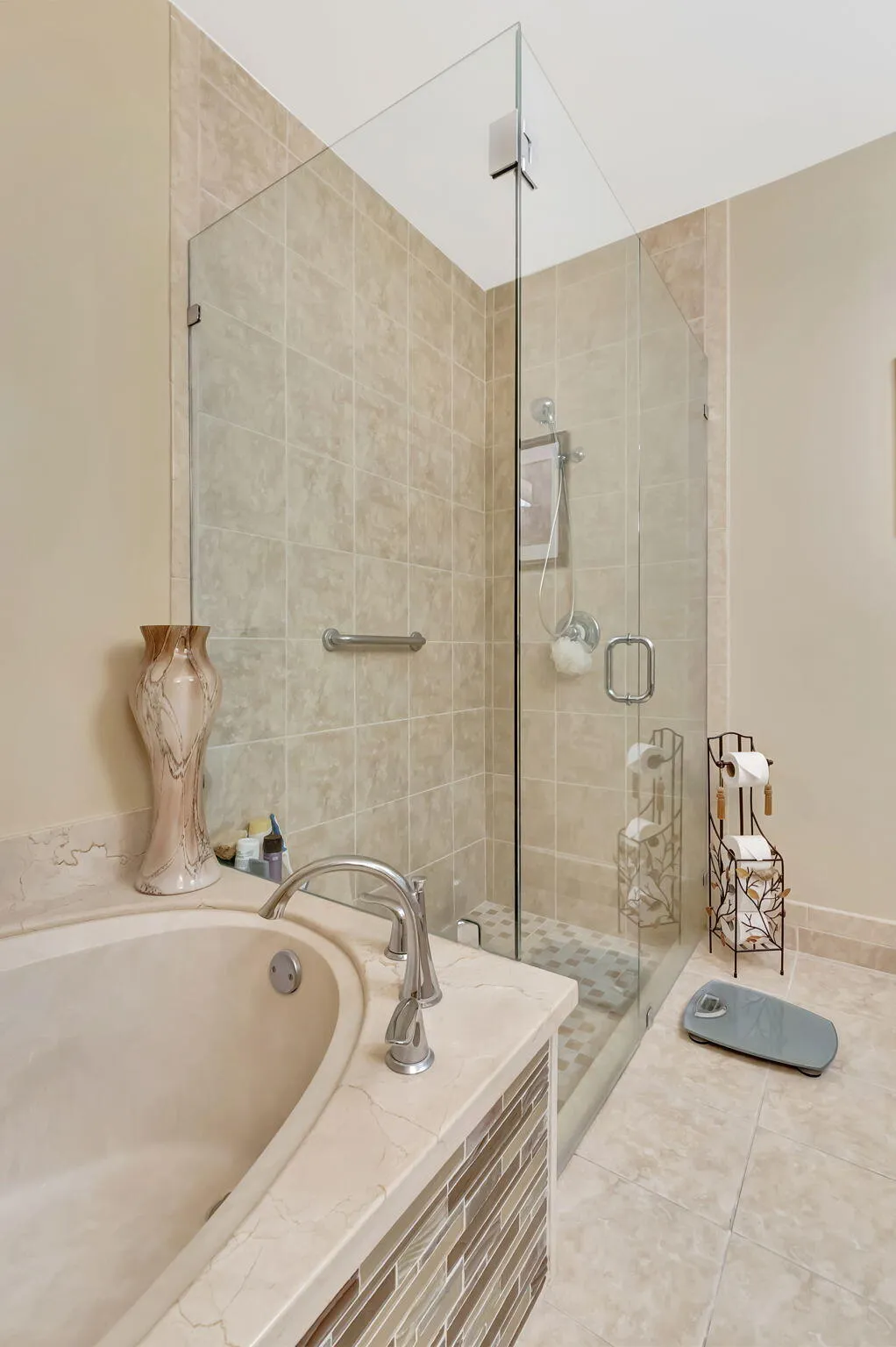 Spacious Master Shower