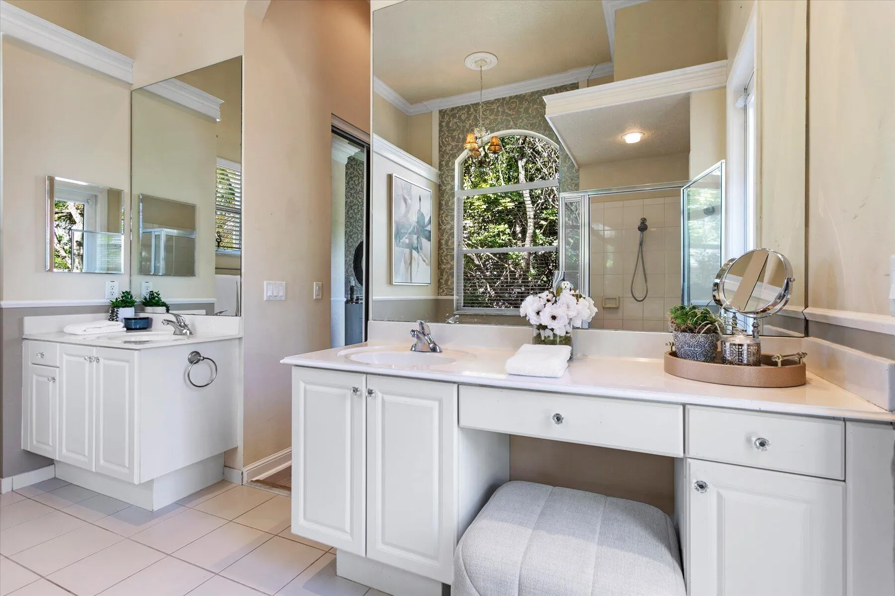 Primary Double Vanity