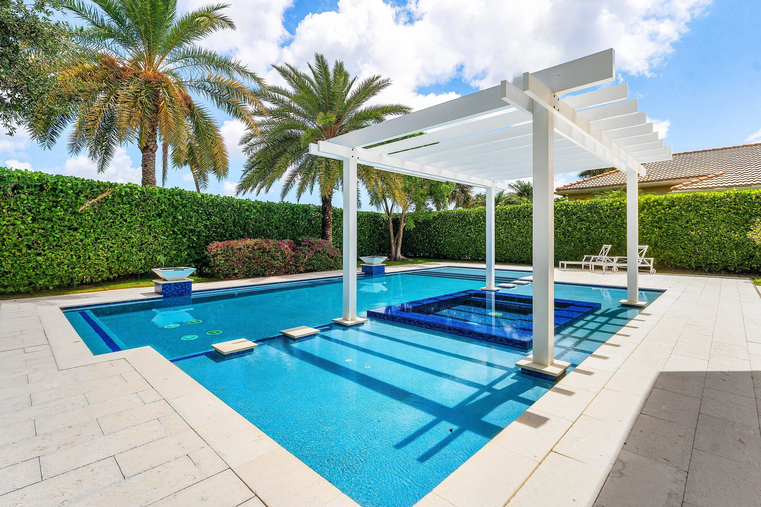 fully fenced... your private resort oasis