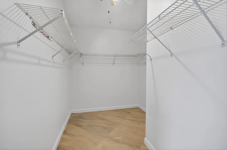 Master walk in closet