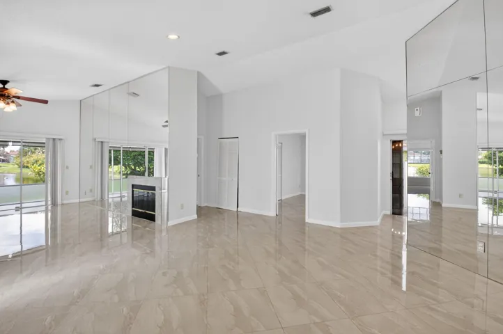 View towards bedrooms