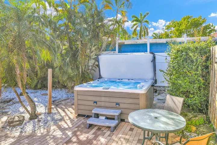Private Hot Tub Patio