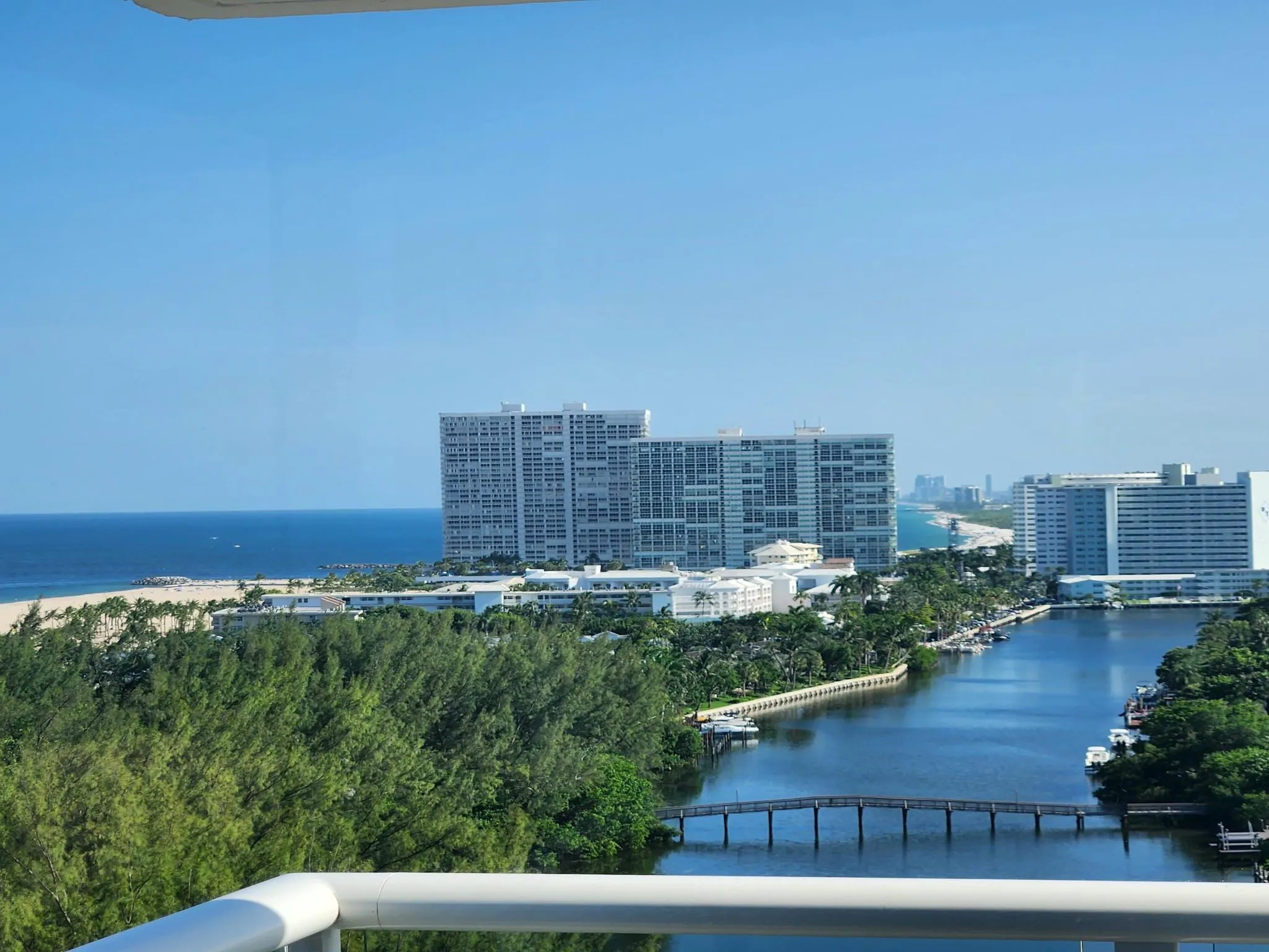 View Of Intracoastal from Balcony - South