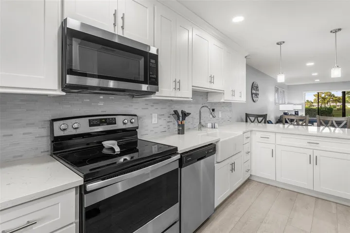 Finely appointed kitchen appliances