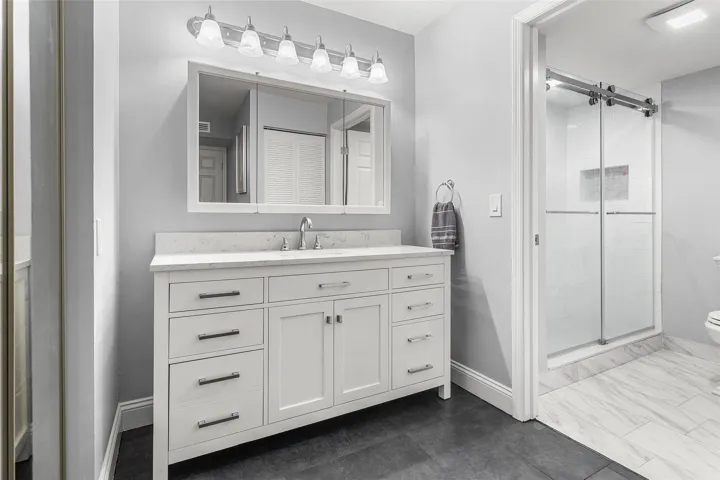 Primary bathroom meticulously designed!