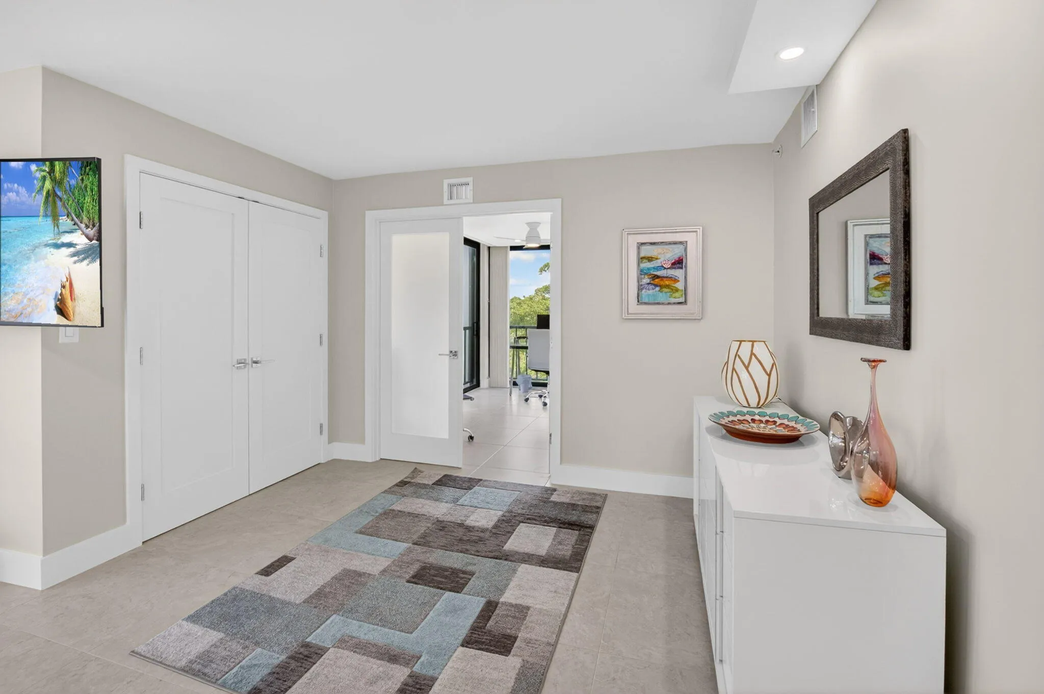 Main Bedroom with Office entry