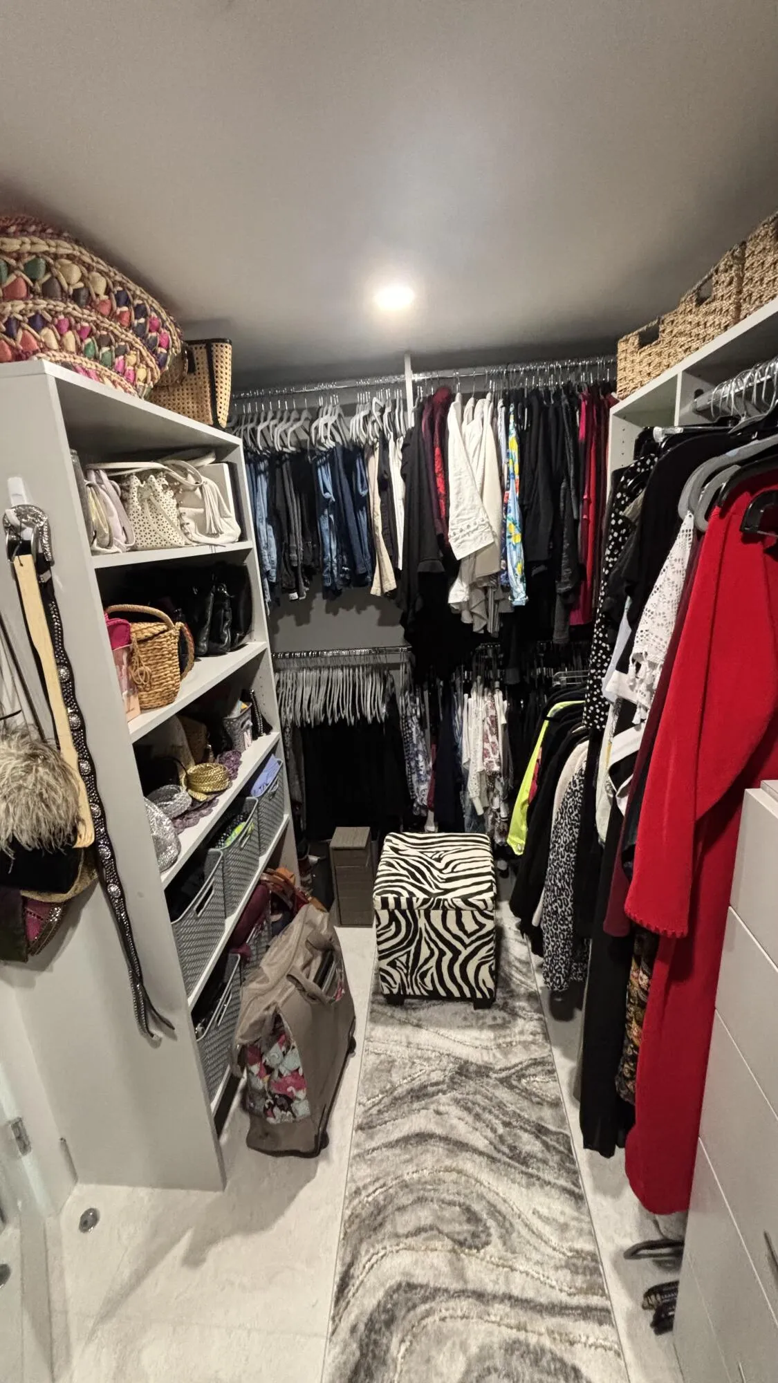 Large Main Closet for 1...second closet in bedroom