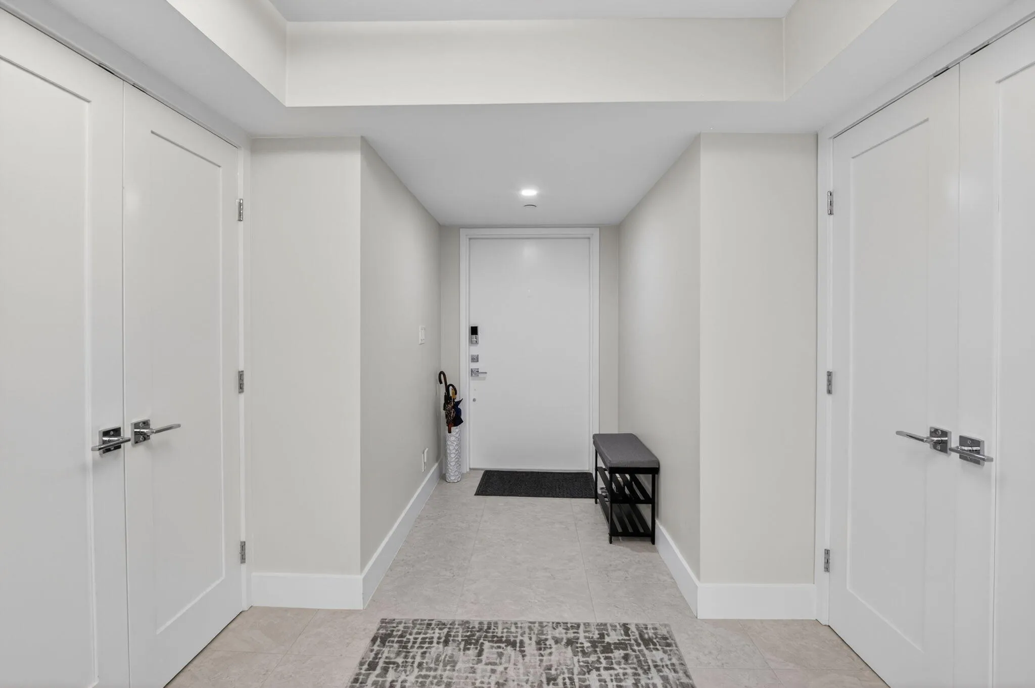 Extra closets added throughout