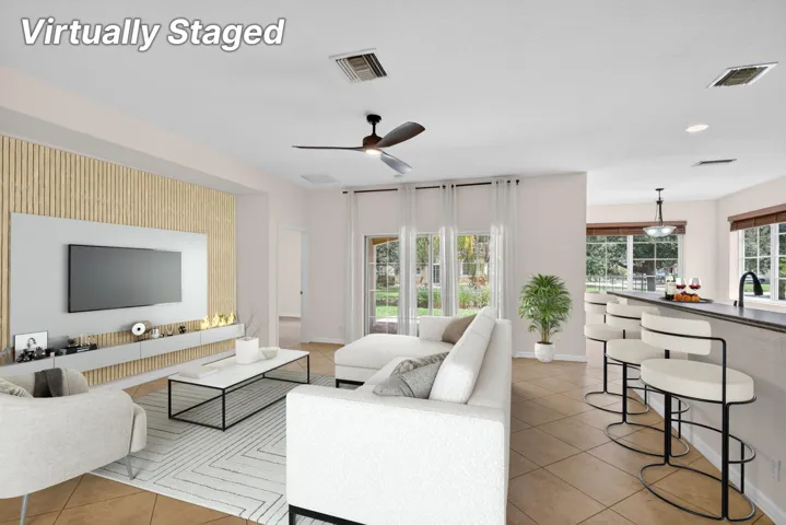 Living Room Virtually Stage