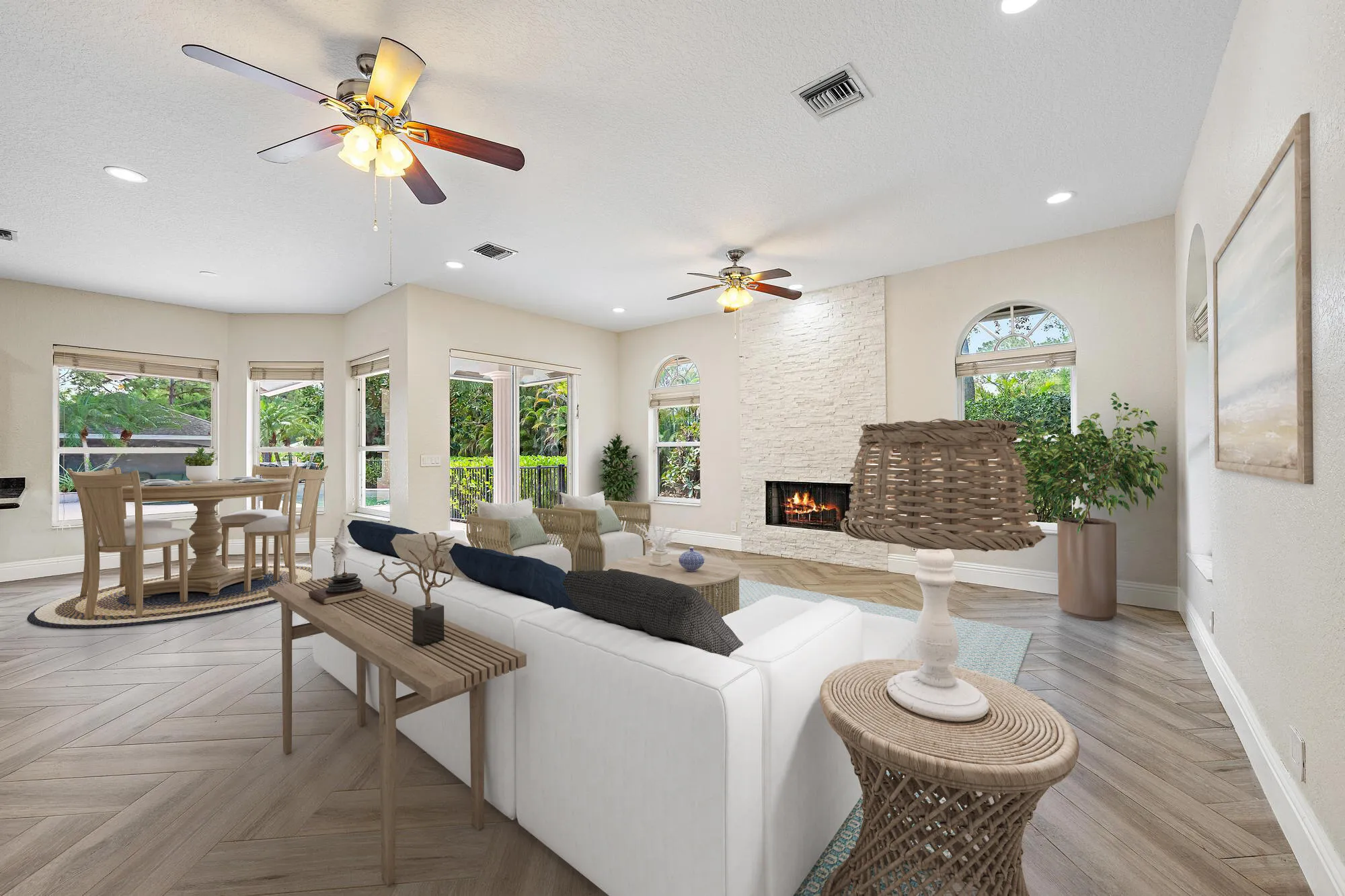 Family Room & Kitchen Table