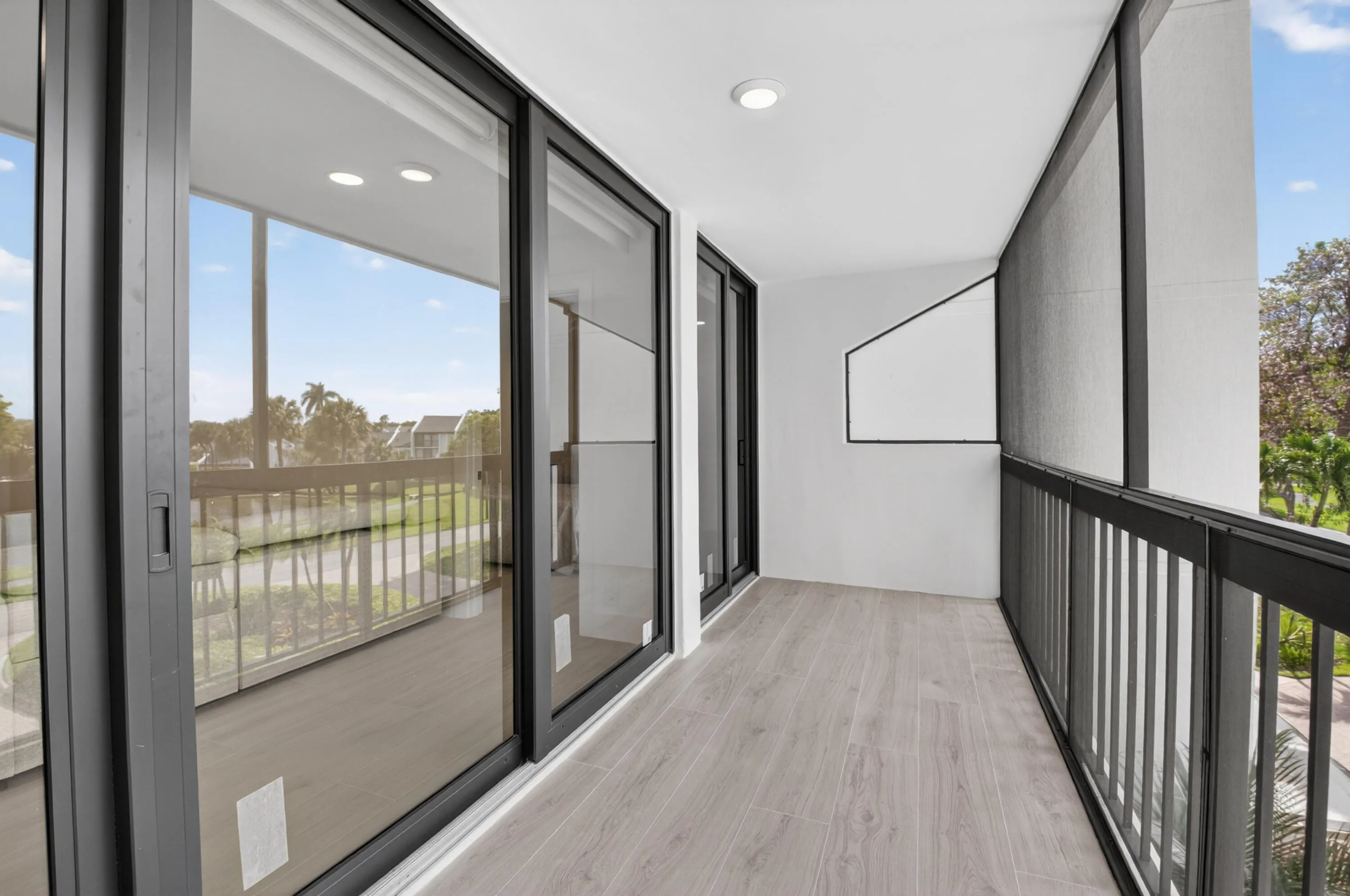 Screened in Balcony