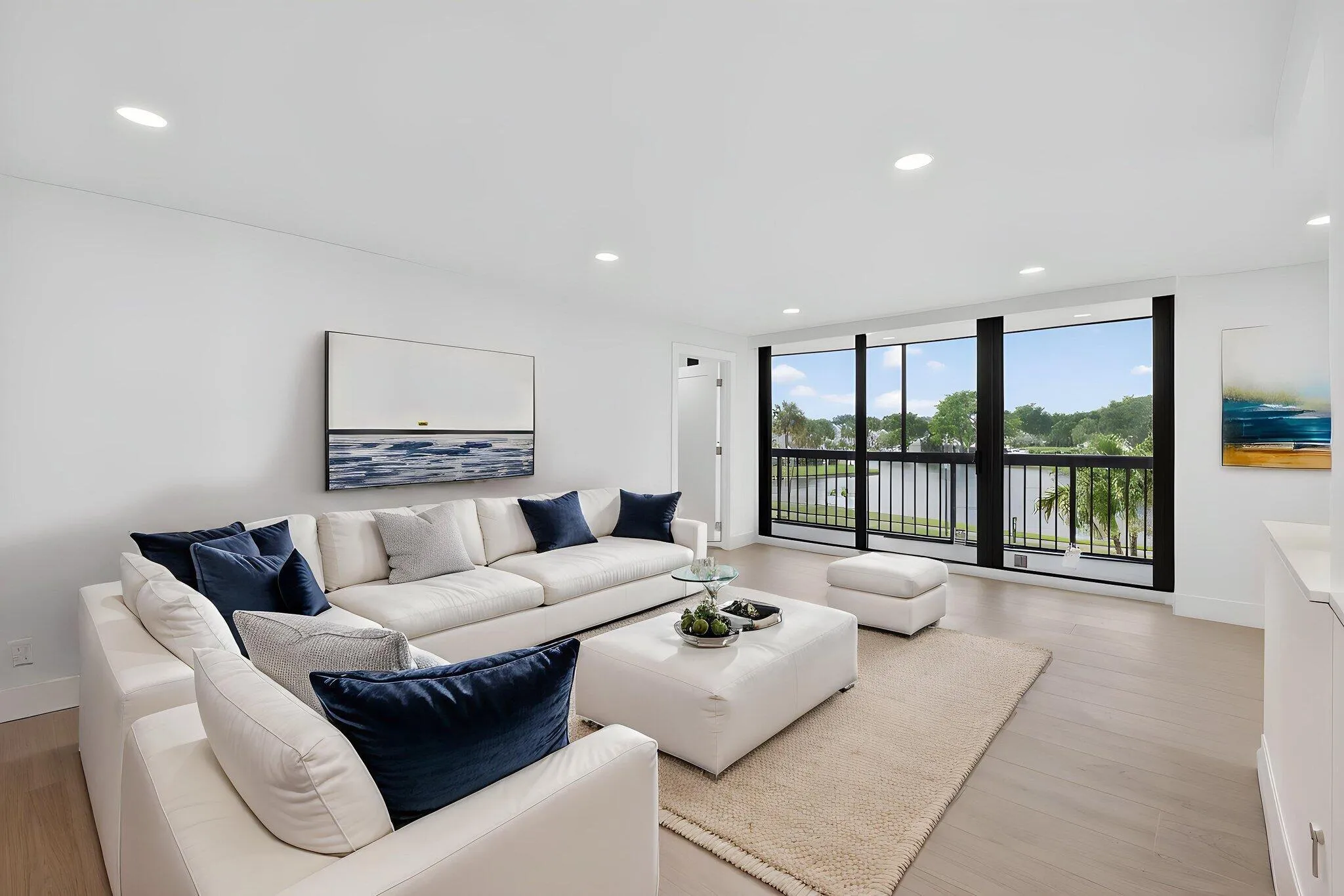 Staged Living Room