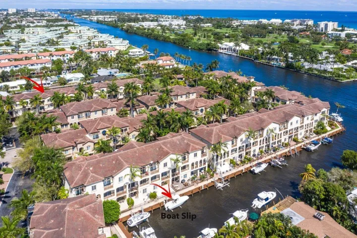 Aerial with dock location