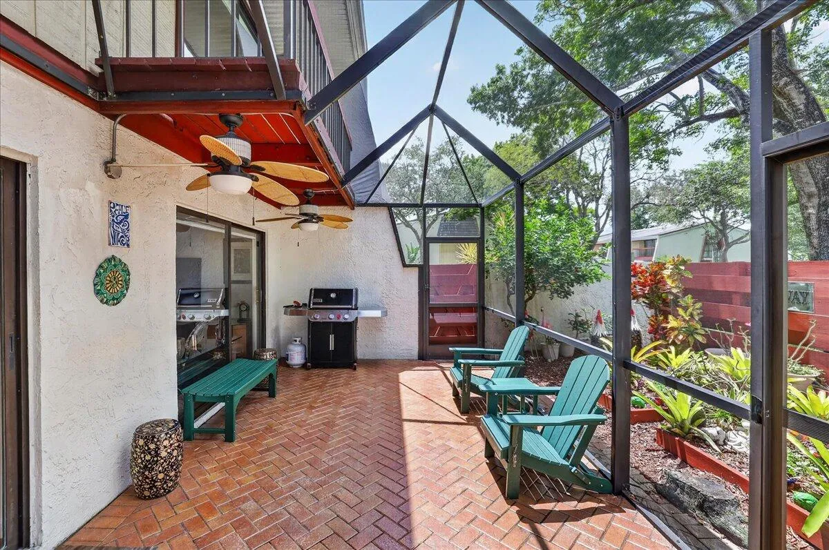 Screened porch