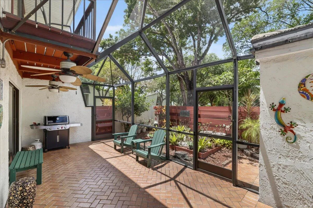 Screened porch