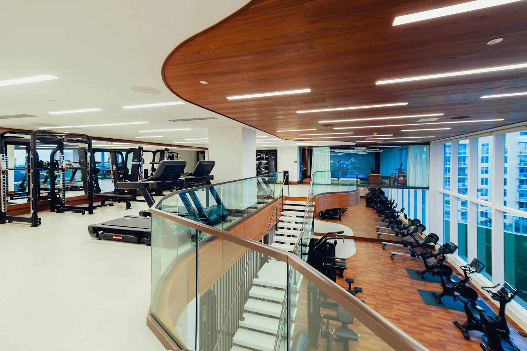 2-Story fitness center