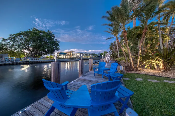 Your dock in the evening