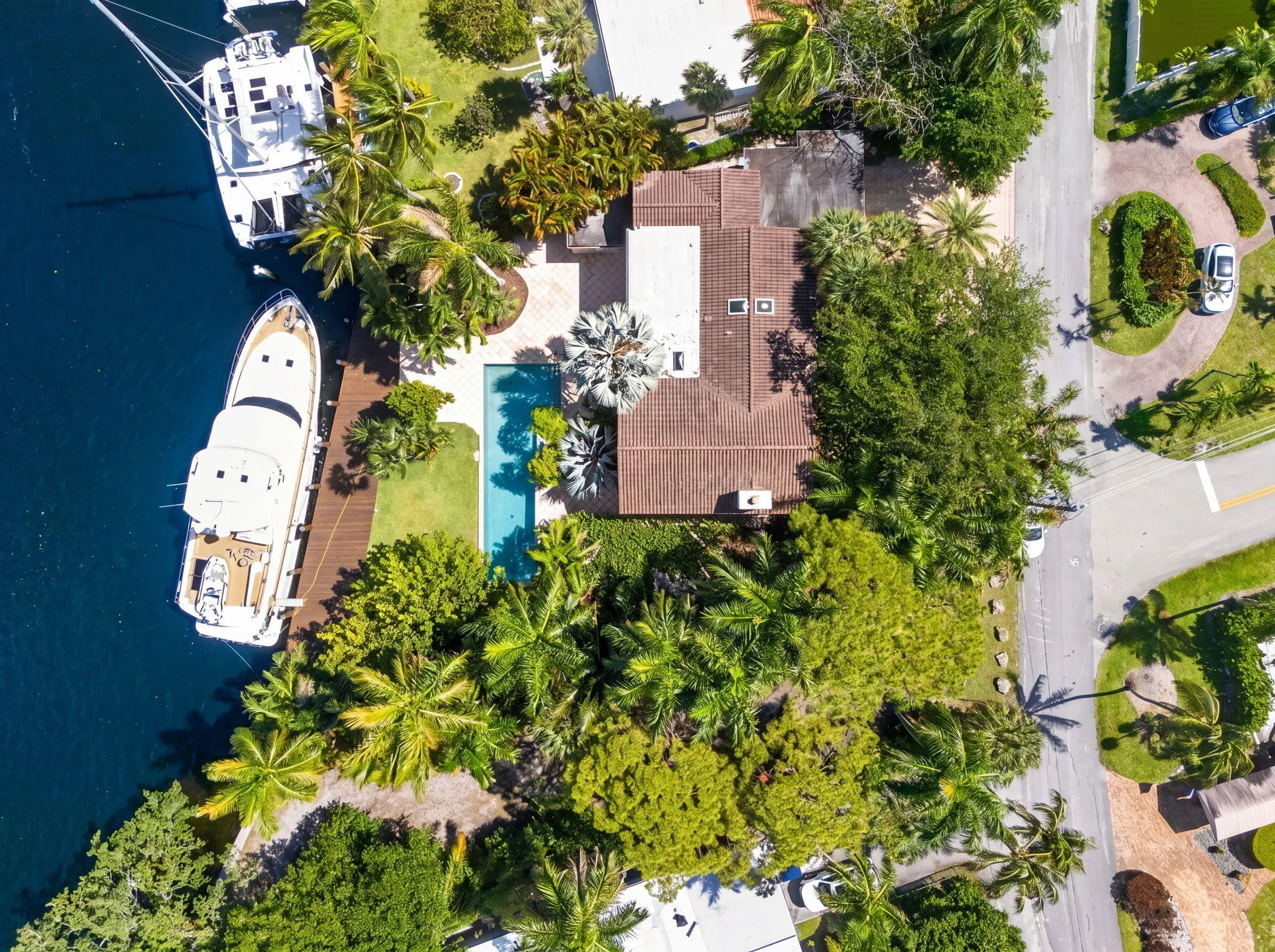 Oversized lot with Greenway Park to the south of the property. No direct neighbor.