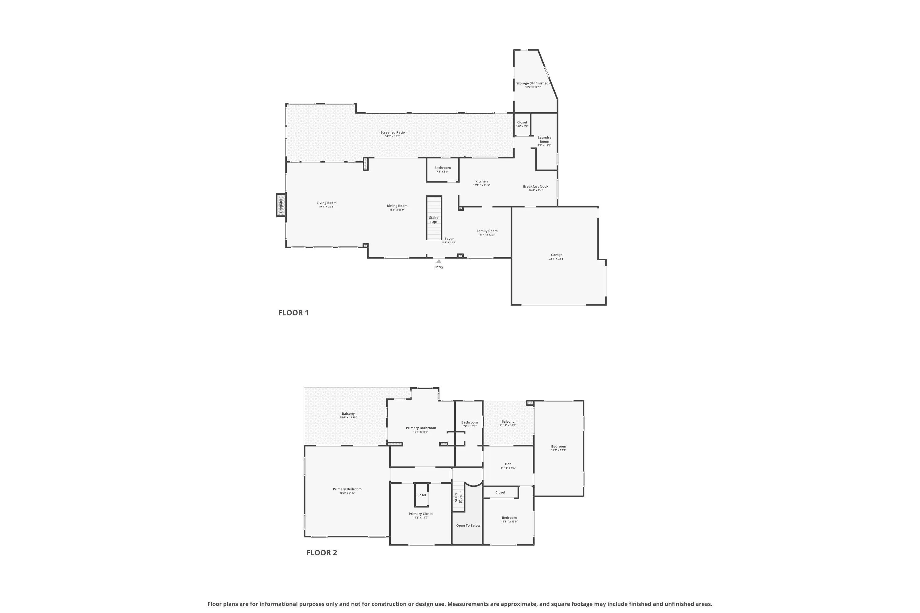 Combined Floorplan