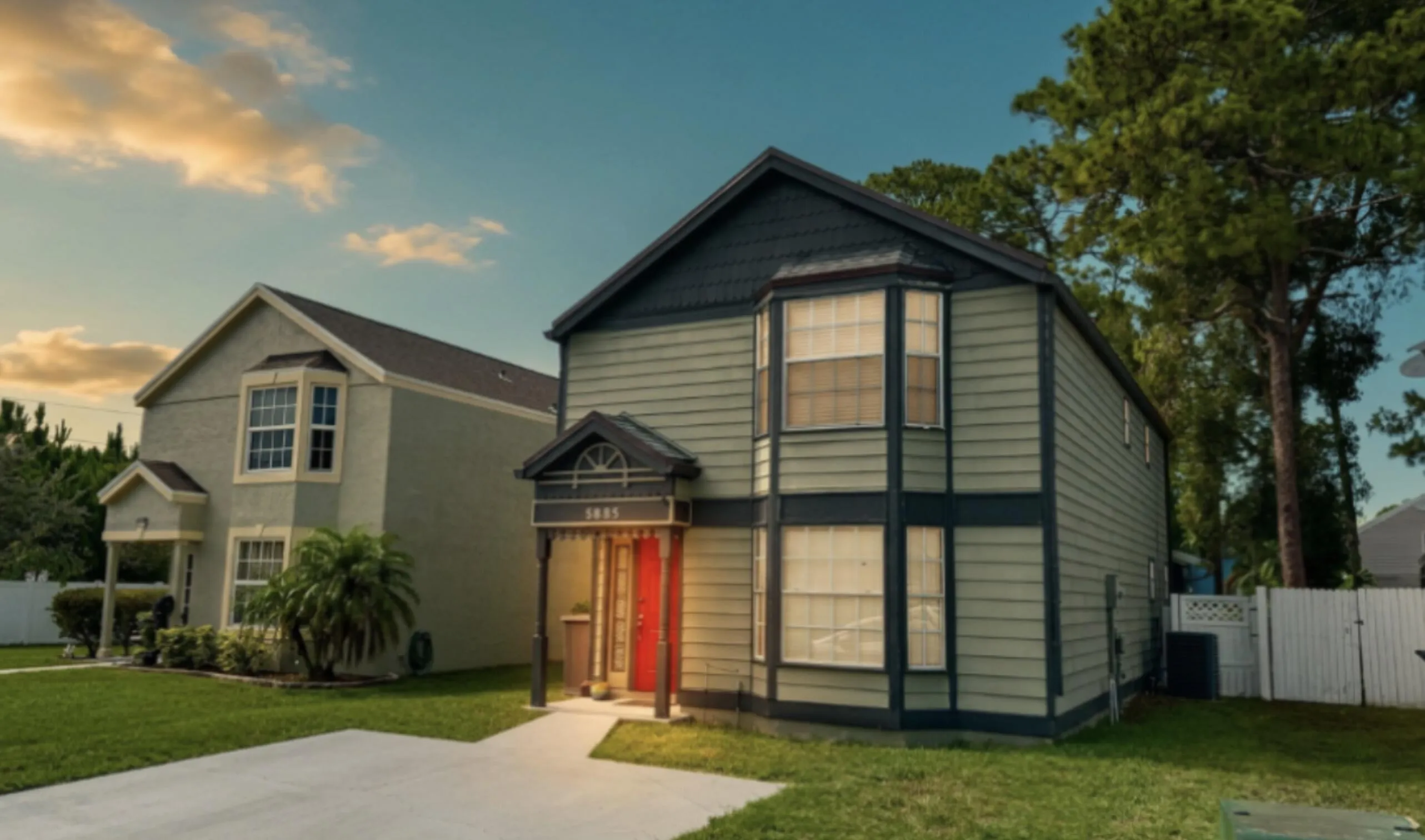 2 Story house