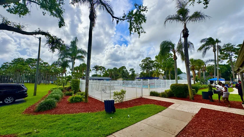 Pool area