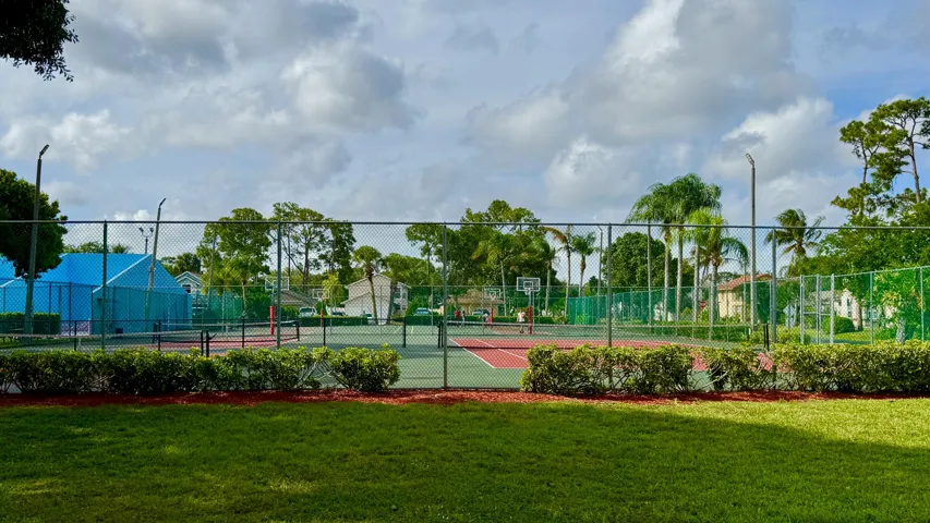 Tennis courts
