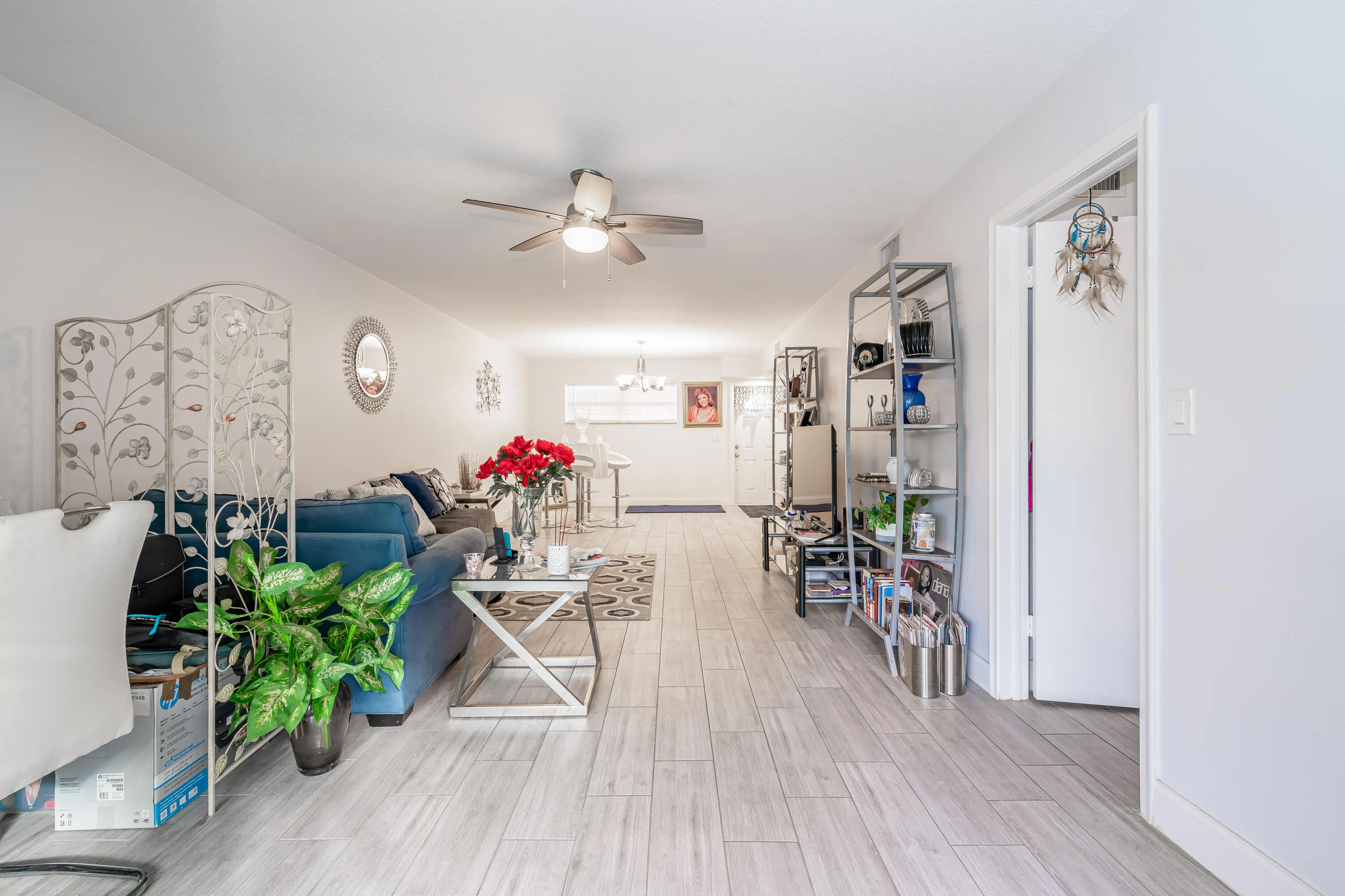 11. Living Room to Dining Roo and Foyer