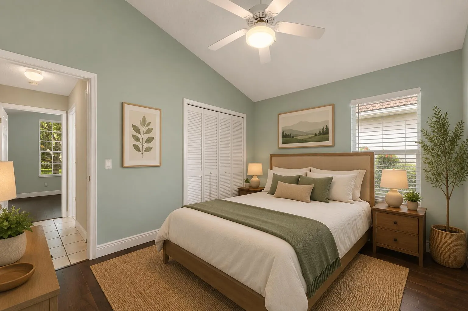 VIRTUALLY STAGED 2ND BEDROOM