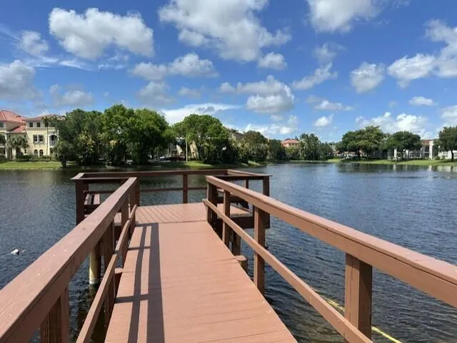 Lake in front of Coronado II Bldg.
