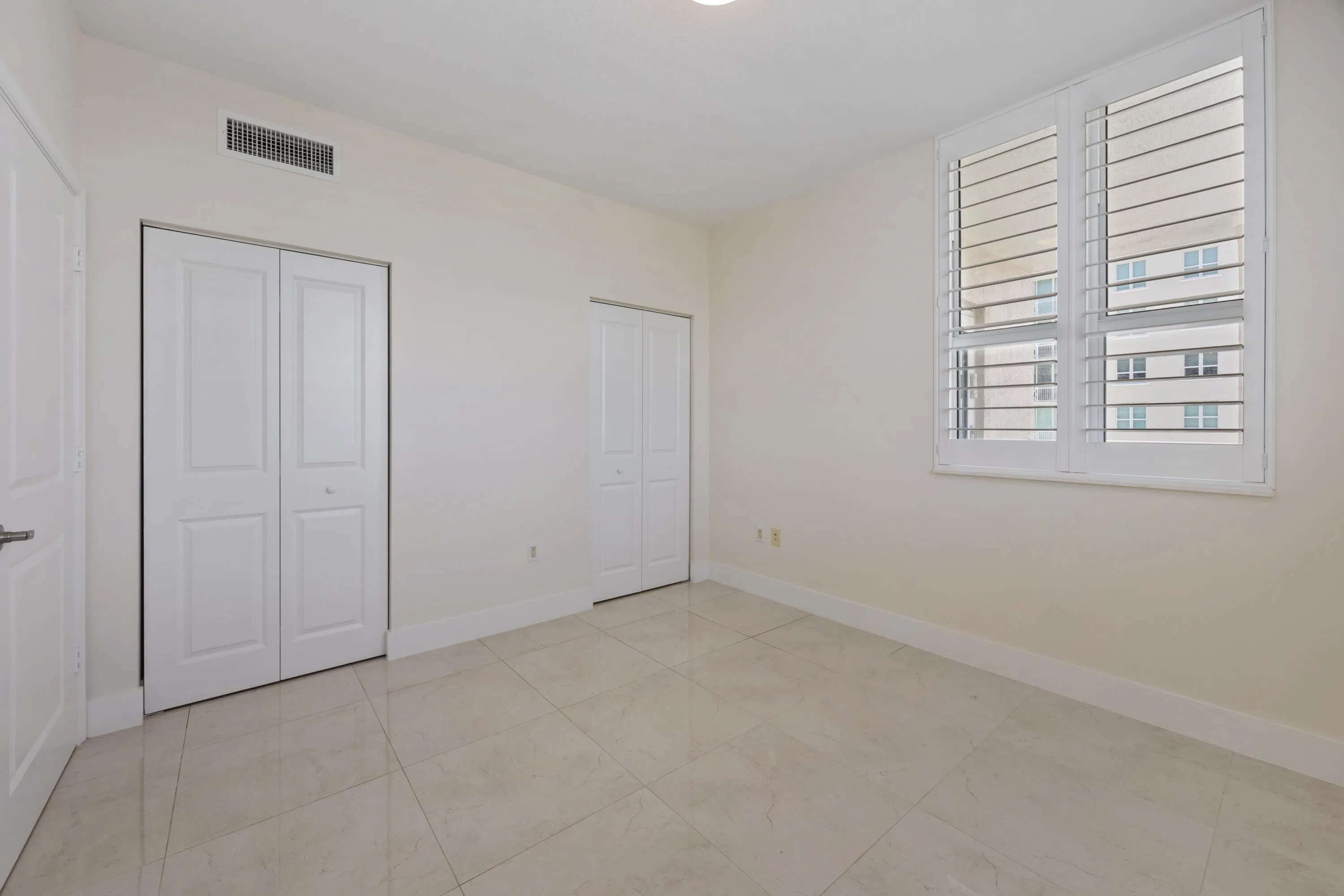 2 standard closets