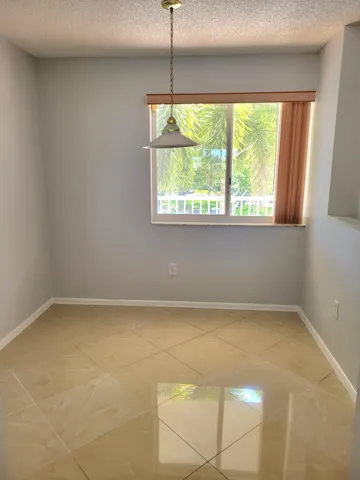 Breakfast area across from kitchen.