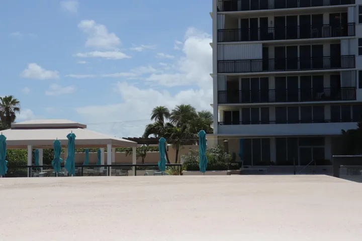 view from beach