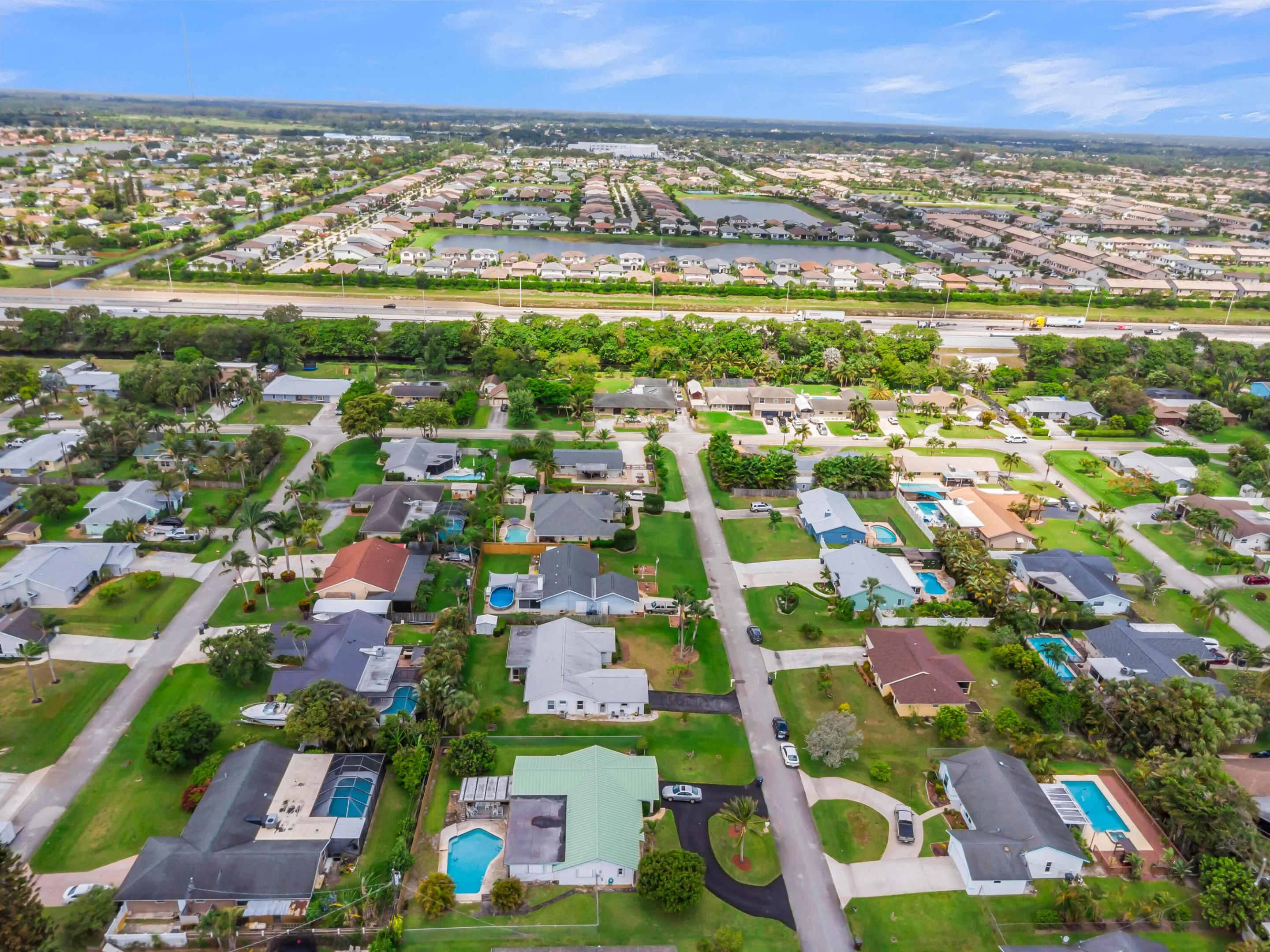 aerial view