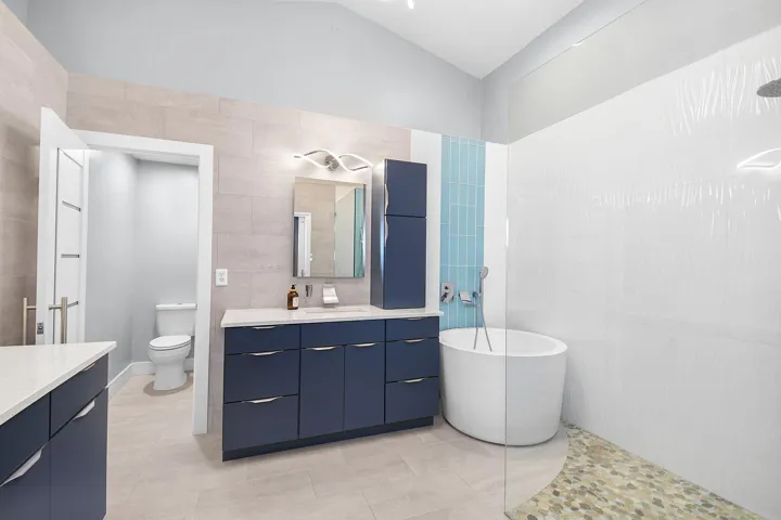 Primary Bathroom with 2 Vanities