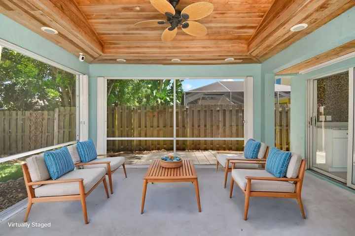 Virtually Staged Patio